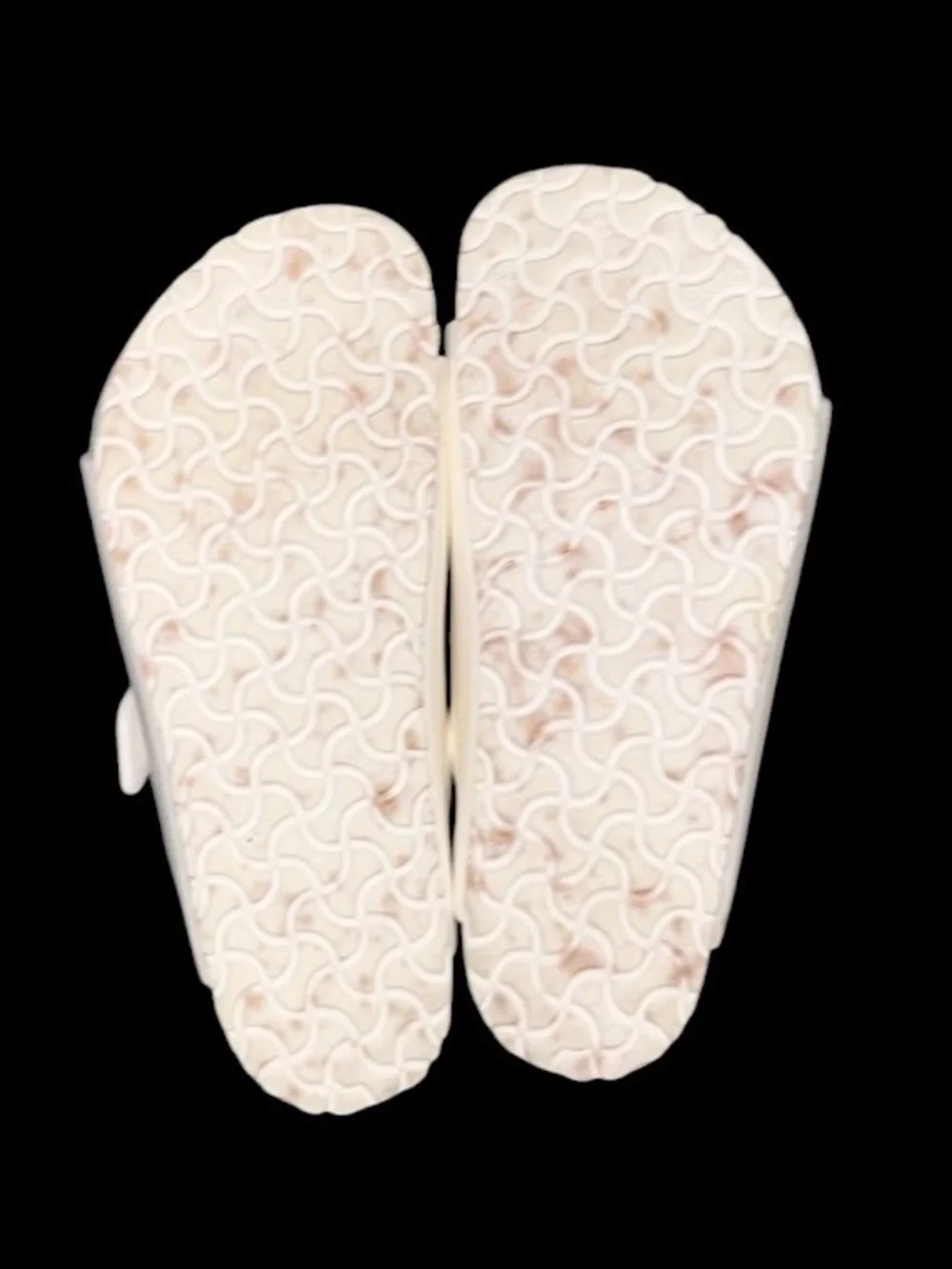 BIRKENSTOCK WHITE EVA Rubber sandals unisex youth girl’s boys size 1